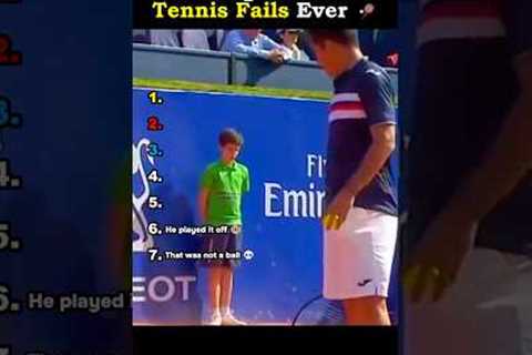 Ranking The Best Tennis Fails