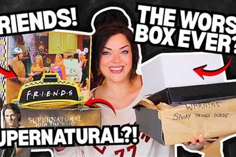THE WORST MYSTERY BOX EVER!? | Huge Spooky Themed Unboxing