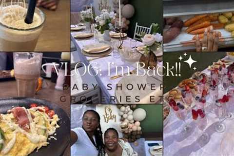 VLOG | Life Lately | Grocery Haul | Attending a Baby Shower | and more...