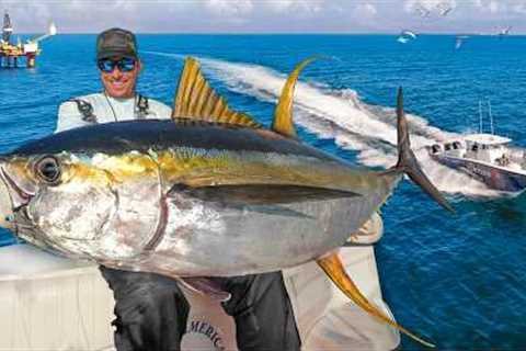 Louisiana's Largest Tuna...48 Hr Monster Mission (Catch Clean &amp; Cook)