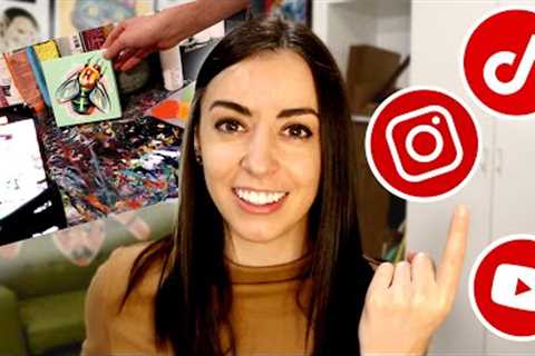 How to Make an Art Video for Social Media: Reels, Tiktoks, Shorts, and More