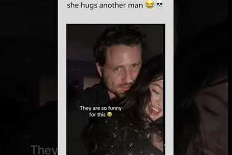 How to get revenge when she hugs another man 😂💀#SelenaGomez #BennyBlanco #CoupleGoals