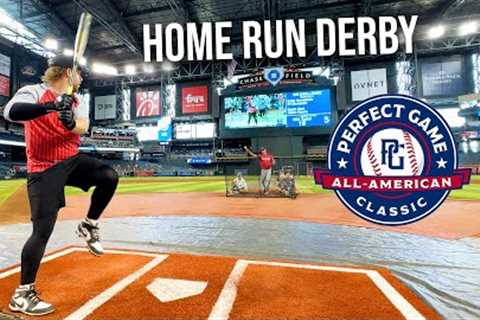Hitting in the Perfect Game HOME RUN DERBY with @KingofJUCO | PG 2024 All-American Game