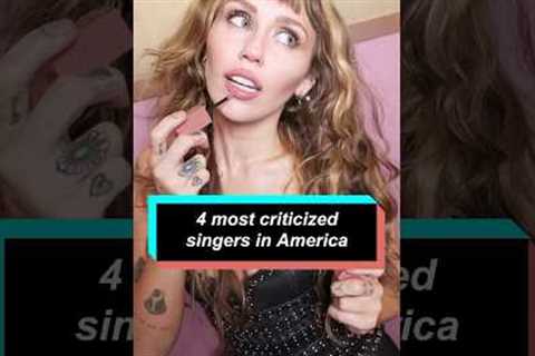 4 most criticized singers in America. #celebrity #usa #billyeilish #nickiminaj