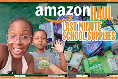 Last-Minute Back to School Amazon Haul 2025 | School Supplies for 1st &amp; 3rd Grade