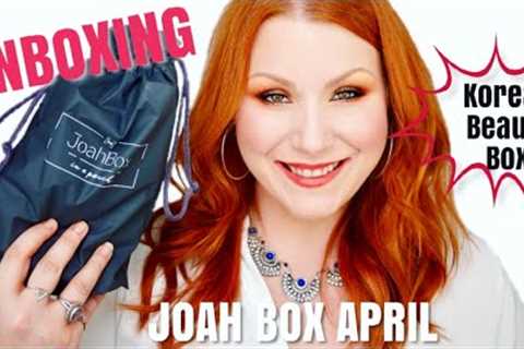 JOAH BOX APRIL KOREAN BEAUTY SUBSCRIPTION UNBOXING - SHIPS WORLDWIDE FOR FREE !