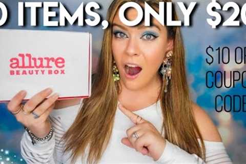 Allure Beauty Box November 2025 | ONLY $20 FOR 10 ITEMS! | FULL UNBOXING &amp; REVIEW