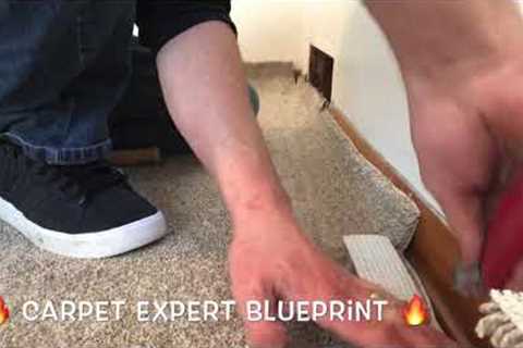 🔥 How To Carpet A Room 🔥 Step By Step By Step