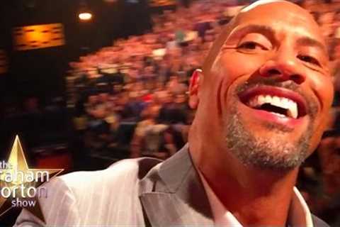 Dwayne 'The Rock' Johnson Shows Off His Hilarious Rock Clock Alarm - The Graham Norton Show