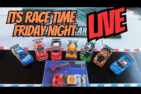 Friday night live digital slot car racing