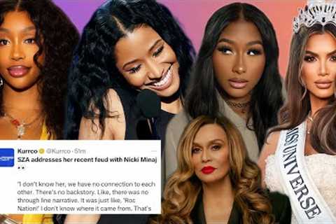‼️SZA AWEKENS Nicki Minaj ISSUE with LIES! Beyonce Mother WEIRD to Nicki, Ming onVlad. Miss Universe