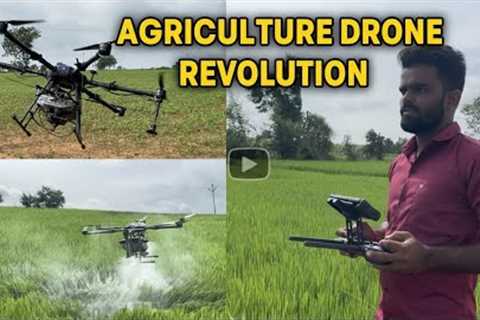 Modern Farming drone sparying technology 2025 | x8 model drone spray review 2025 |