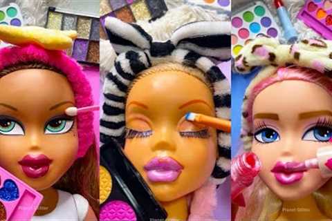ASMR Satisfying with Unboxing &amp; Review Mannequin Makeup Skincare Sounds Video Fast and Easy..