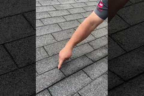 How Water Gets UNDER Shingles Causing LEAKS!! #construction #roofing : Day 50