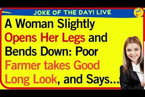 😂 Farmer’s Clever Reply | Live Daily Jokes 😆 | Clean Funny Story