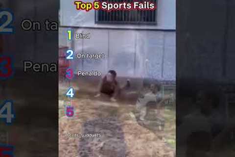 WORST Sports fail! 🤣🤣 #sports #funny #short