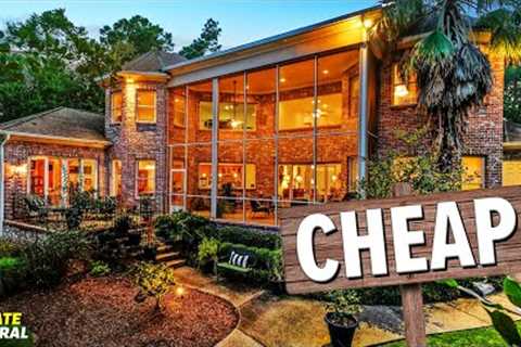 Buy These SUPER CHEAP Mansions In The CHEAPEST U.S. State