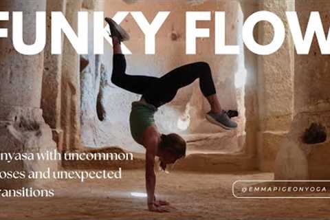 Funky Flow | 1 Hour Yoga Class | Unconventional Poses &amp; Unique Transitions