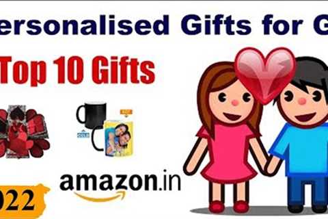 Top 10 Personalised Gifts For Girlfriend in India (2023) || Custom Gifts for Girlfriend