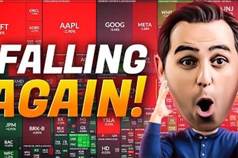 The Stock Market is CRASHING BIG Again Today! (Here's Why)