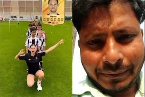 Messi vs. Ronaldo 😂|Wait for the End | Funny Football Challenge ⚽🔥|| #football #funny #viral..