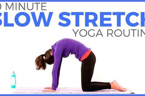 10 minute Simple Slow Stretch Yoga Routine | Sarah Beth Yoga