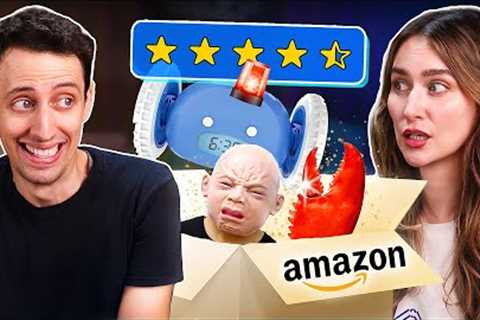 Testing The WEIRDEST Amazon Products - Are They Worth It?!