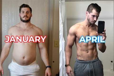 My 3 Month Body Transformation Time-lapse (202lbs-160lbs)