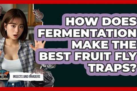 How Does Fermentation Make The Best Fruit Fly Traps? - Insects and Invaders