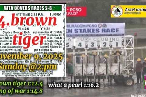 MMTCI ARNEL RACING TIPS SUNDAY @2:PM NOVEMBER 9, 2025 @metroturfracingtv PLS WATCH AND SUBSCRIBE 