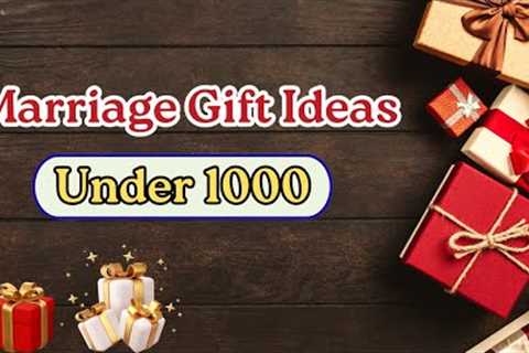 Best Marriage Gift Under 1000 | Wedding Gifts Under 1000 | Marriage Gifts Ideas @MagicGiftLab