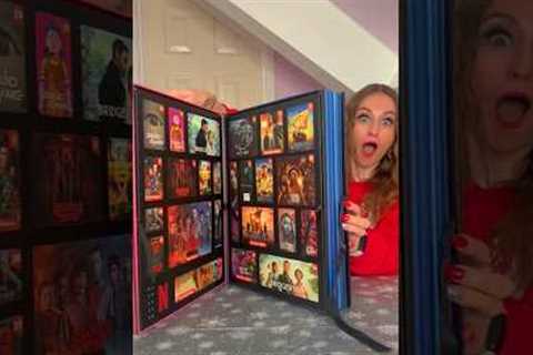 [ASMR] UNBOXING THE *WORLDS BIGGEST* NETFLIX ADVENT CALENDAR 2024!!😱🎬🎁⁉️ (WATCH NOW!!🫢) #Shorts