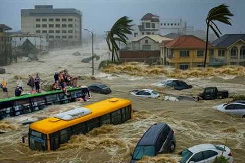 Super Typhoon Fung-wong hits Philippines: Storm surge devastates Garchitorena, Camarines sur