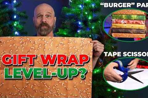 Testing Weird Holiday Wrapping Products!