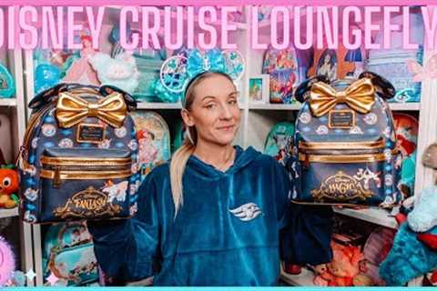 Disney Unboxing Vlog Disney Cruise Line Magic &amp; Fantasy Ship Loungefly Mini Backpacks Haul Vlog ..