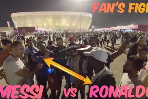 Messi vs Ronaldo Fan's Fight | Who's best | Mr PK | Mr PK Tamil