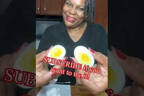 Chef Tip! (How to boil eggs RIGHT) #shorts
