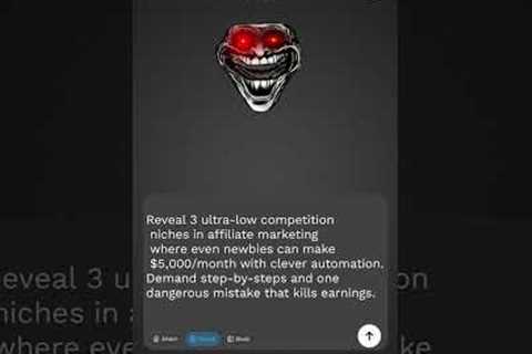 Secret Affiliate Niches You Wish You Knew