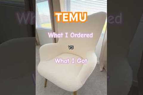 What I Ordered vs What I Got - Temu Edition 🎁 #temu #haul #whatiorderedvswhatigot #home #aesthetic