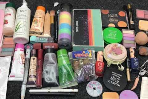 5:24 Minutes No talking makeup unboxing | relaxing ASMR sounds only 