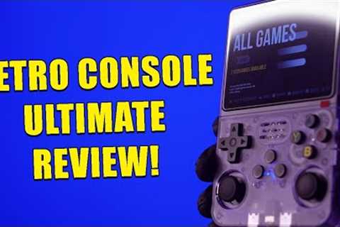 Retrogamer Pro Handheld Console Review - Is R36S Worth It? Is It Smooth Or Laggy?