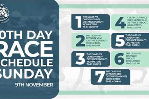 LRC Live  - 10th Day Lahore Winter Meeting 2025-2026 | November 9th, 2025 #horse #race #horserace