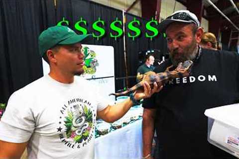 The MOST EXPENSIVE purchase at the All American Reptile and Plant Expo?
