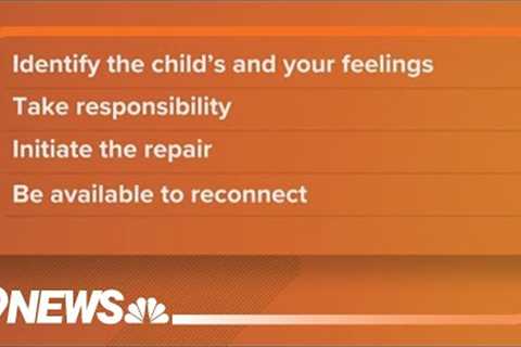 How to help repair parenting mistakes