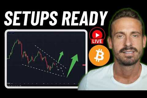BITCOIN AND CRYPTO LIVE TRADING PLANS!