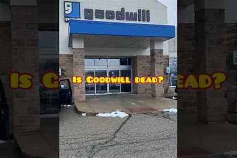 I don’t shop at Goodwill stores because of this! #thrift #thrifting #thriftstorefinds #goodwill