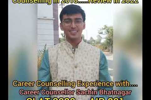 Career Counselling Experience With Career Counsellor Sachin Bhatnagar...