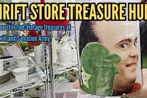 Thrift Store Adventures - Searching for Vintage Treasures