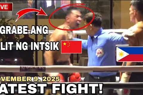 LATEST FIGHT! November 9, 2025 l Grabe China napasigaw sa tibay ni PINOY sa bakbakan