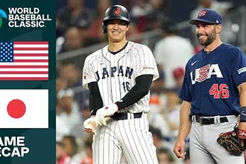 United States vs. Japan Game Highlights | 2023 World Baseball Classic Final